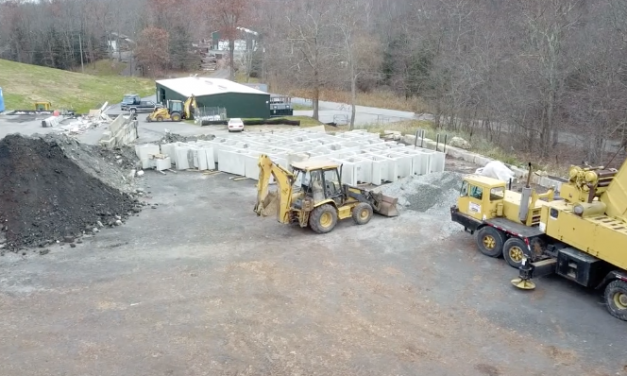 VIDEO: Building a New Retaining Wall at the Litchfield Recycle Center