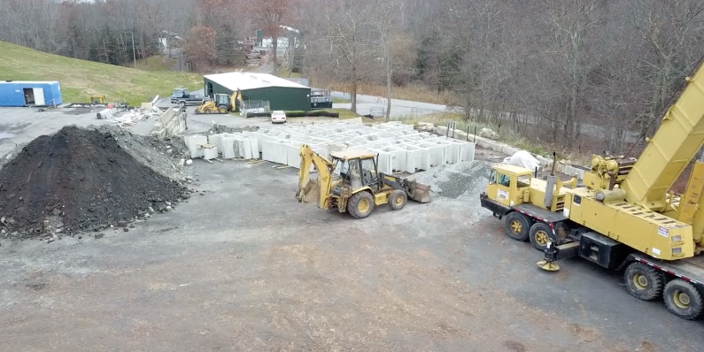 VIDEO: Building a New Retaining Wall at the Litchfield Recycle Center