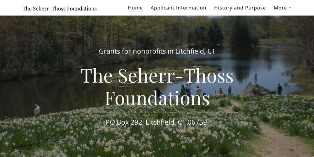 Seherr-Thoss distributes fall grants