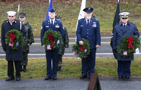 Wreaths Across America was a patriotic tribute