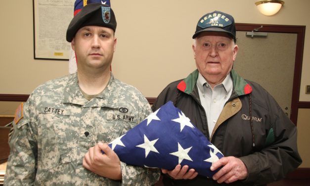 Gold Star soldier’s flag stays in the family