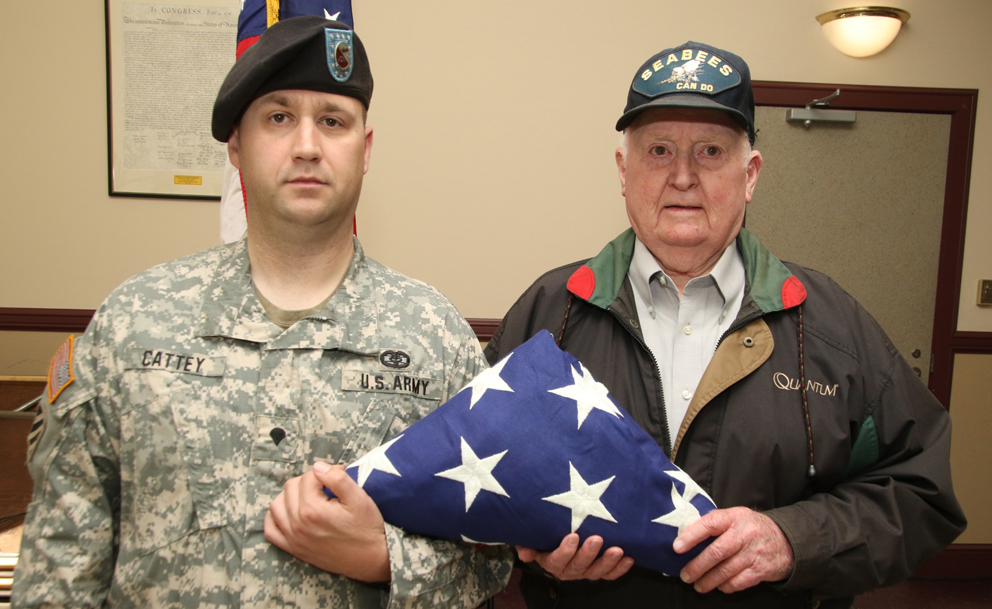 Gold Star soldier’s flag stays in the family