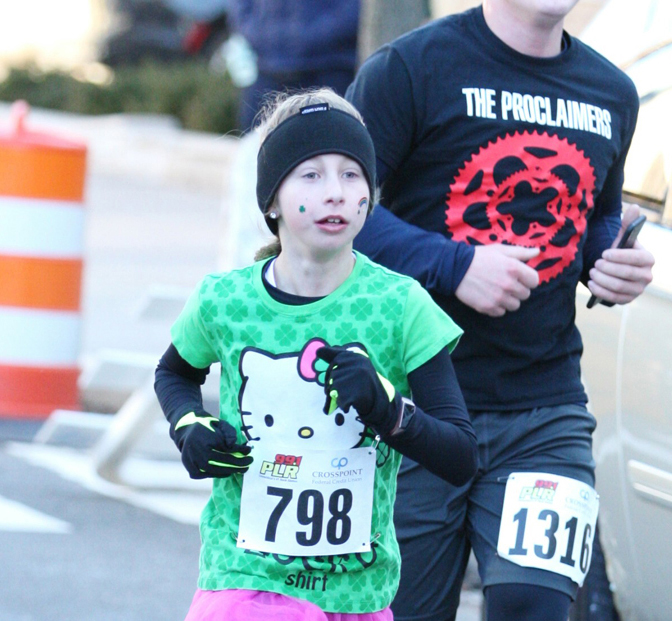 Lily Markavich first in her age group