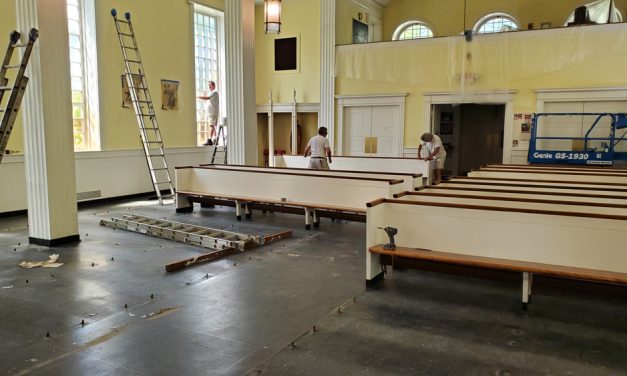 Maintenance job at St. Anthony of Padua