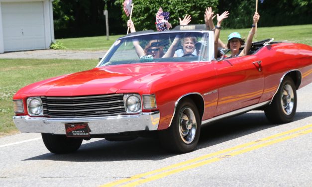 Lions Club auto parade a festive event