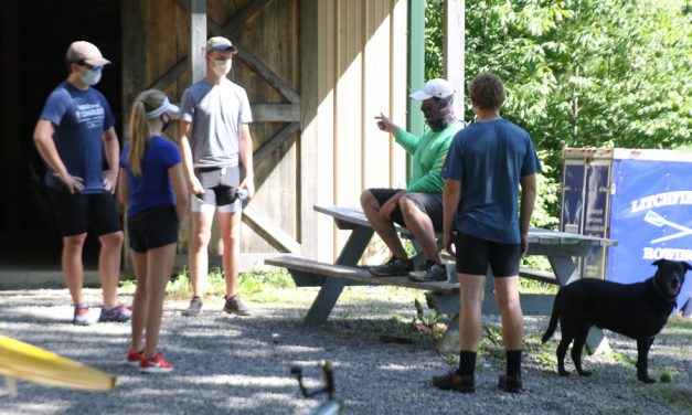 Rowing club returns to Bantam Lake