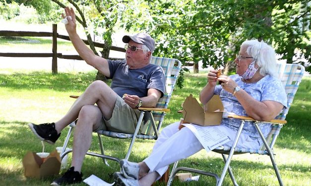 Goshen picnic offers drive-thru service