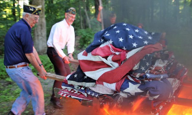 Flag Day burning ceremony set for Sunday