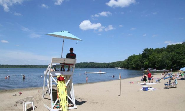 Beating the heat at Bantam Lake’s Sandy Beach