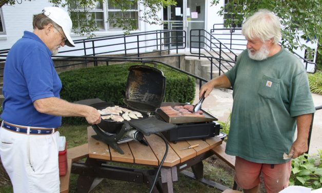 Elected officials bring supper to Wells Run