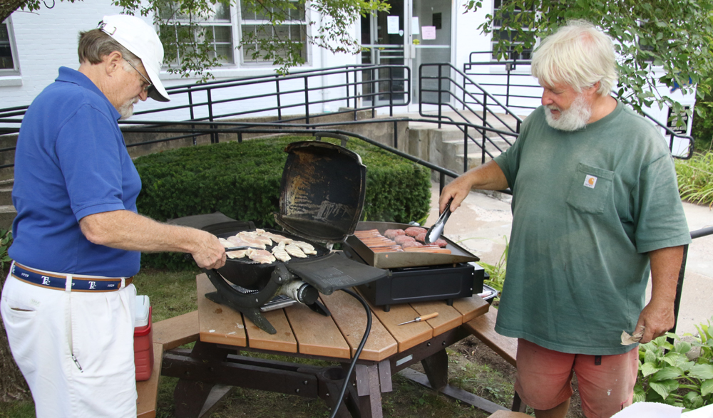 Elected officials bring supper to Wells Run