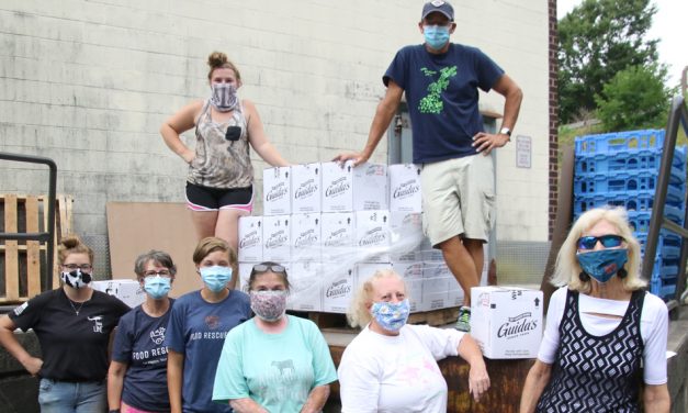Milk distribution benefits food pantries