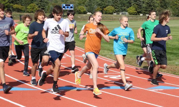 Cross-country teams christen new surface