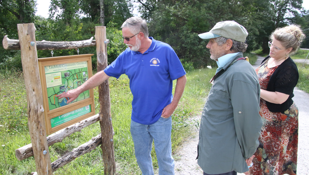 New features added to Litchfield greenway