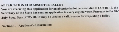 League explains absentee voting process