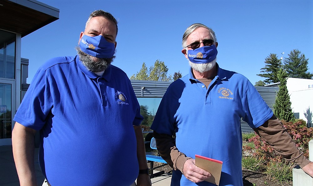 Rotary donates masks for local schools