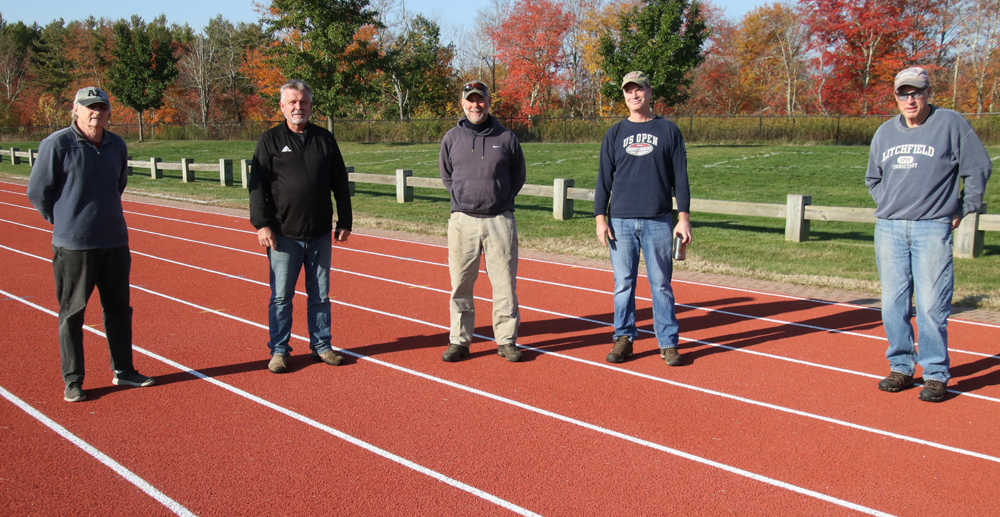 Plumb Hill track has new rubber surface