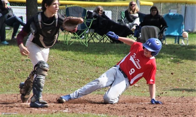 October baseball at Community Field