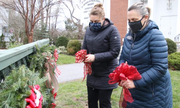 Wreath sales a sign of the Christmas season