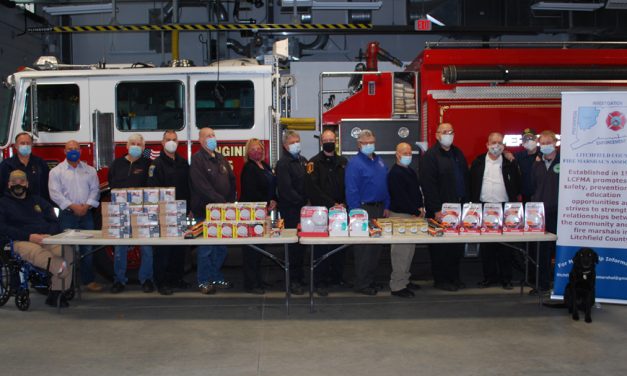Fire marshal group accepts donated alarms