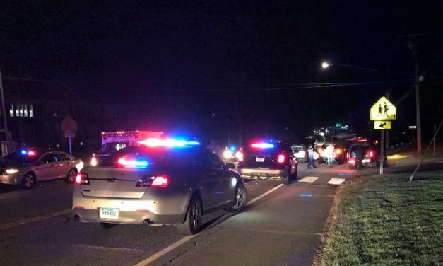 Pedestrian struck by SUV on West Street