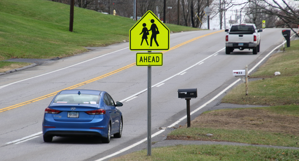 Group gets to work on crosswalk safety