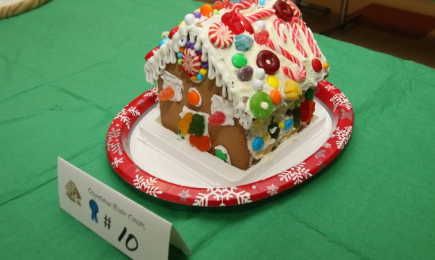 Gingerbread house contest winner named