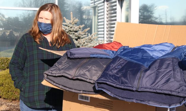 Knights of Columbus donates winter coats