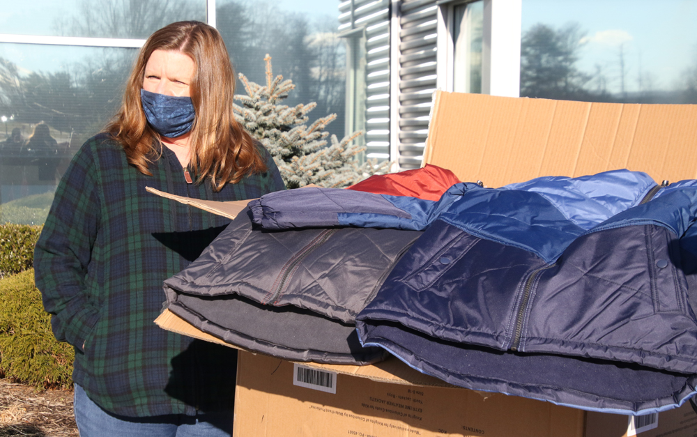 Knights of Columbus donates winter coats