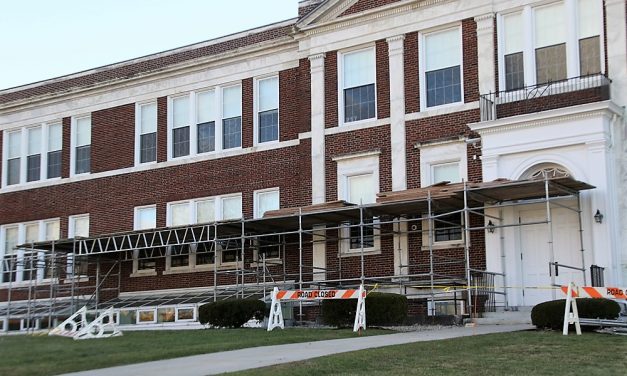 Center School’s facade is getting a look