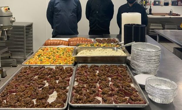 Crystal Peak donates meals for families