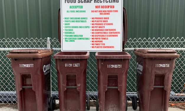 Food scraps accepted at recycling center