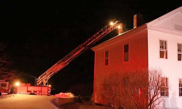 Chimney fire extinguished quickly