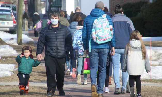 West Street sidewalk is dog poop alley