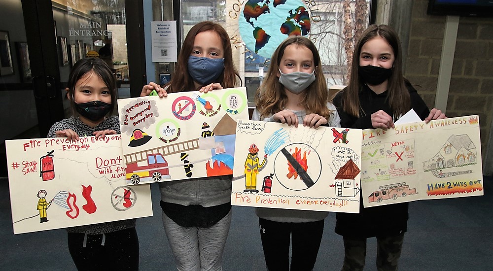Fire prevention poster winners announced