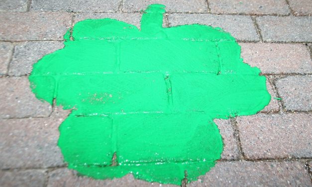 Painters bring luck of the Irish to town