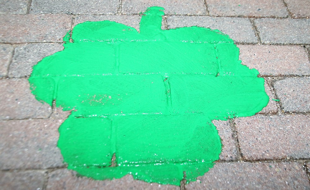 Painters bring luck of the Irish to town