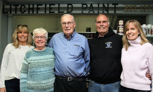 Paint store owners ending a long run