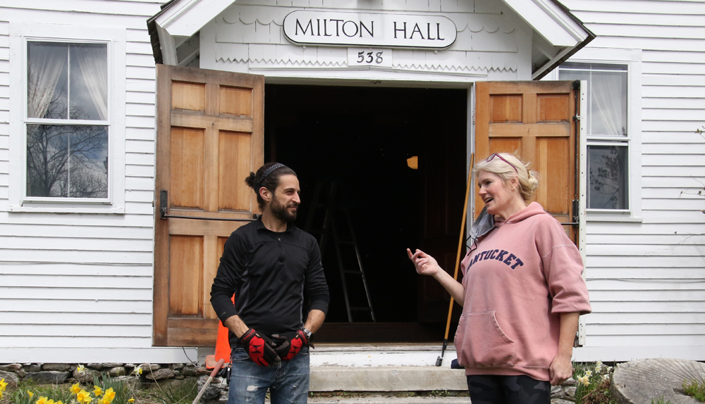 Milton Hall Association holds clean up