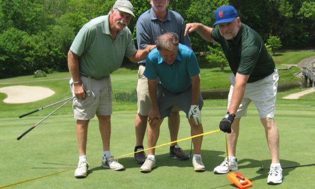 Stonybrook memorial golf celebrates trio