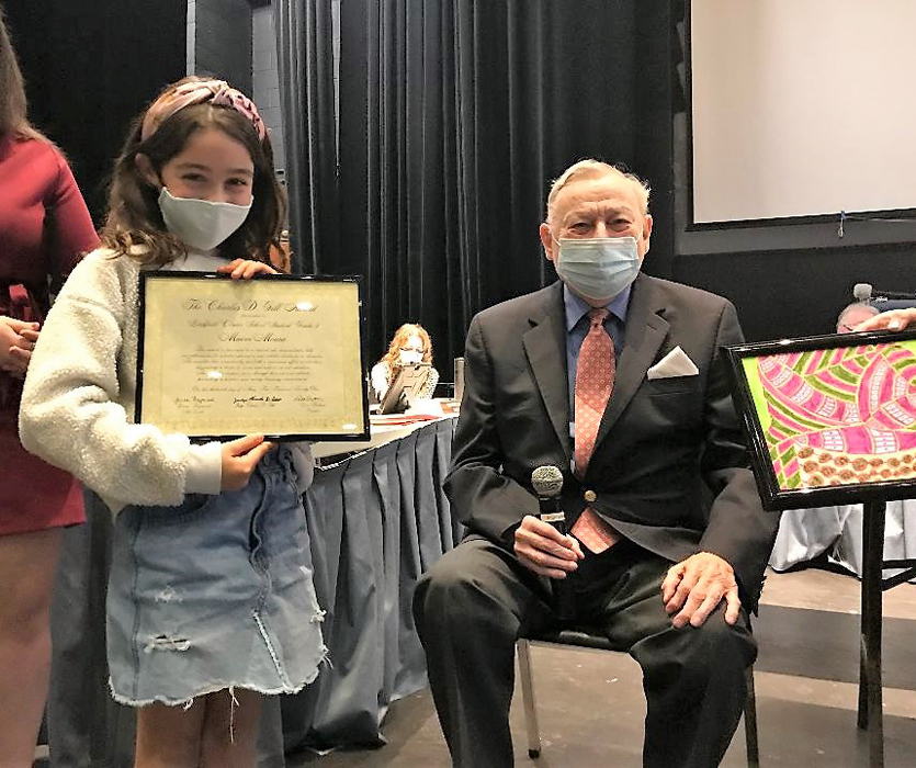 Judge Gill honors students for art skills