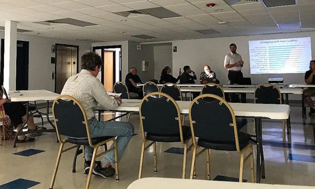 Turnout has been light at survey meetings