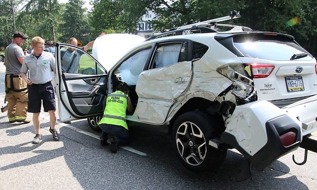 Accident snarls traffic on Route 63