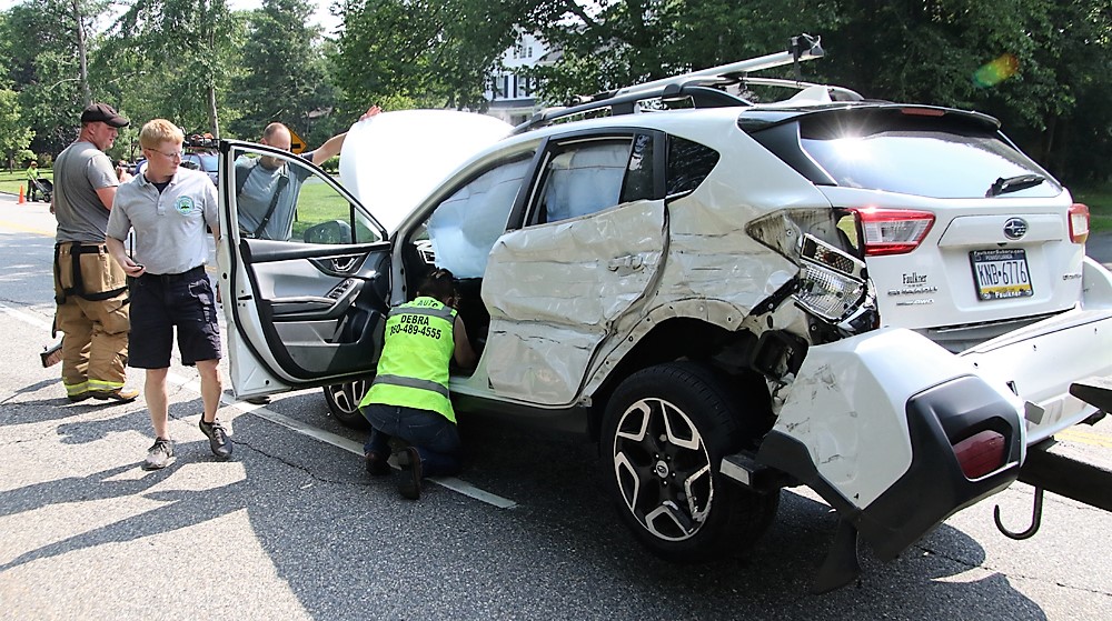 Accident snarls traffic on Route 63