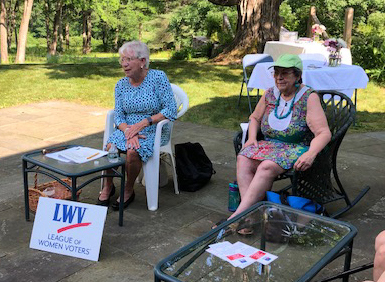 League of Women Voters holds meeting