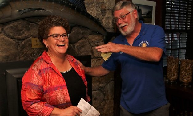 First Selectman Raap a guest of Rotary