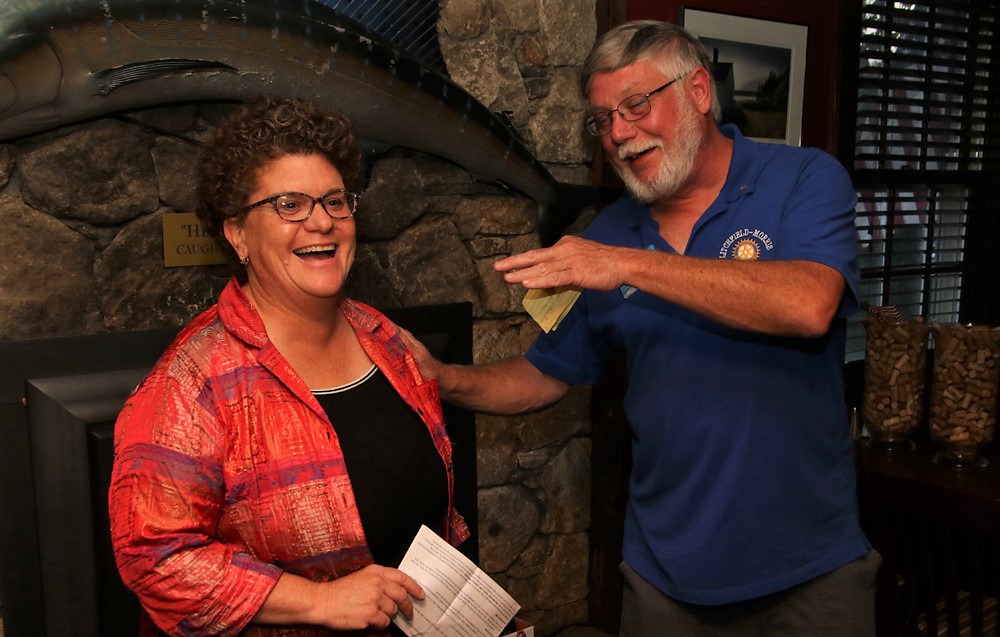 First Selectman Raap a guest of Rotary