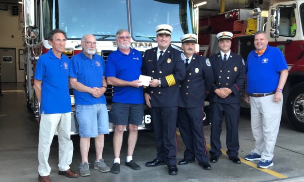 Rotary Club donates to fire departments