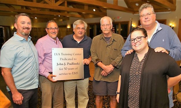 Pudlinski honored for 50 years of service