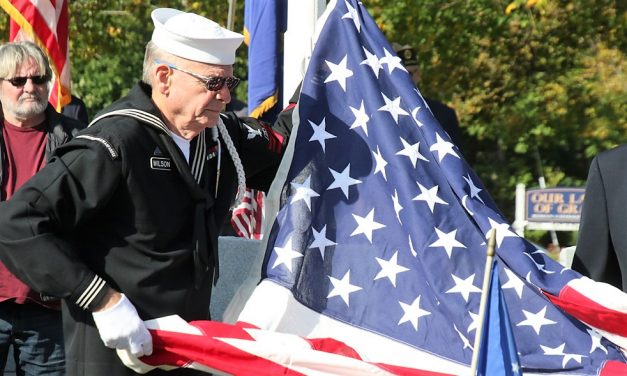 Post 44 recognizes World War II veteran